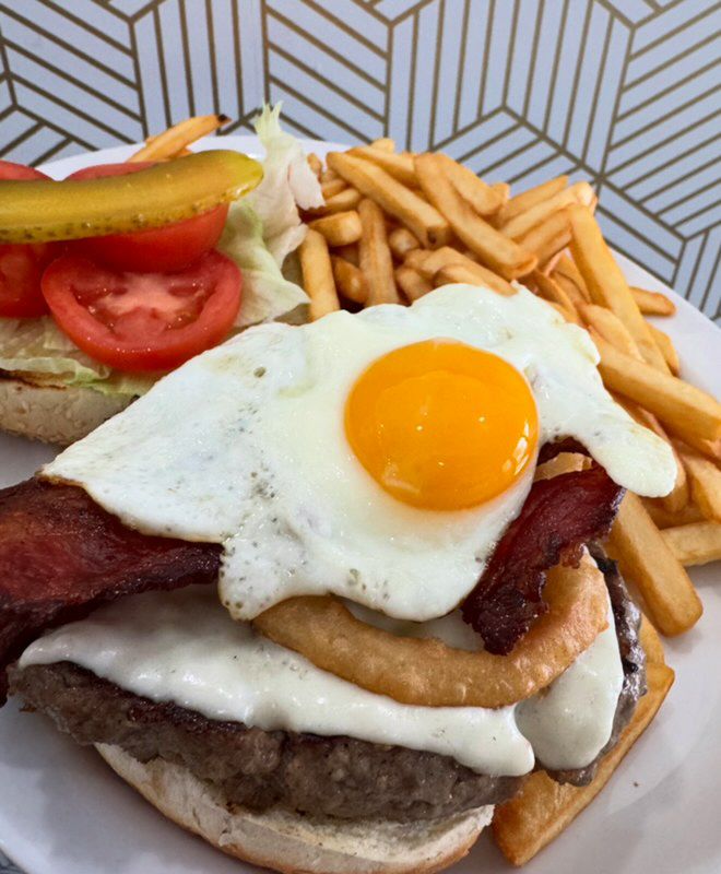 Forty8 signature burger